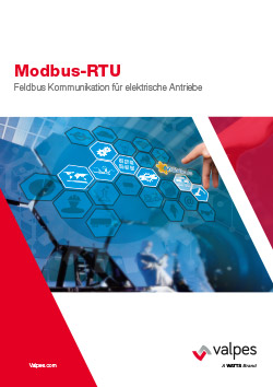 Modbus-RTU Feldbus Kommunikation für elektrische Antriebe